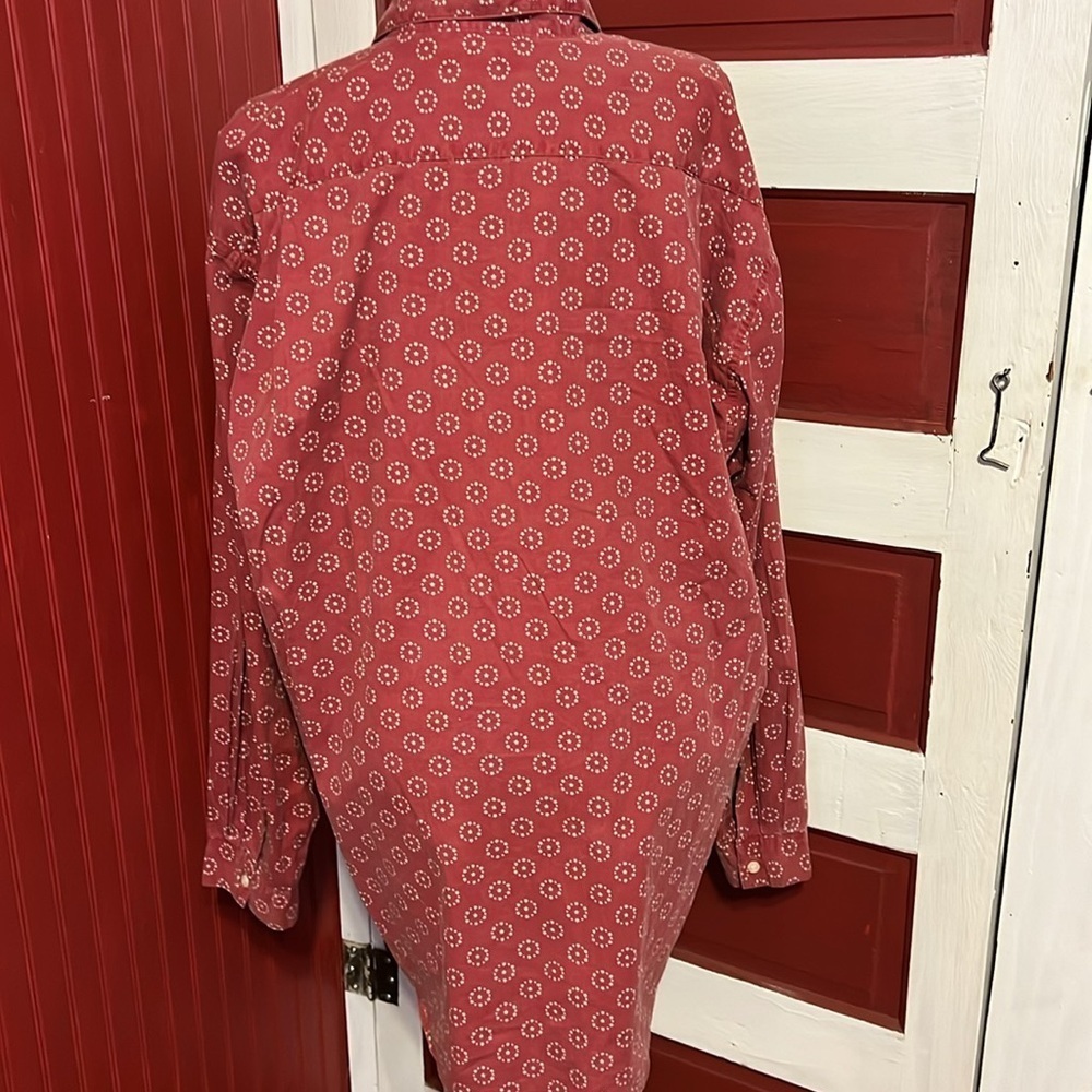 Vintage Guess by Marciano Dots Stars Print Long Sleeve Unique Mens Cotton XL - Picture 3 of 9